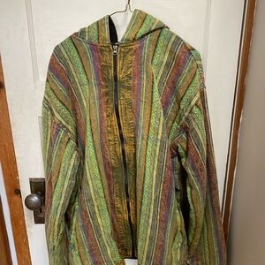 Jayli Vibrant Striped Men's Jacket